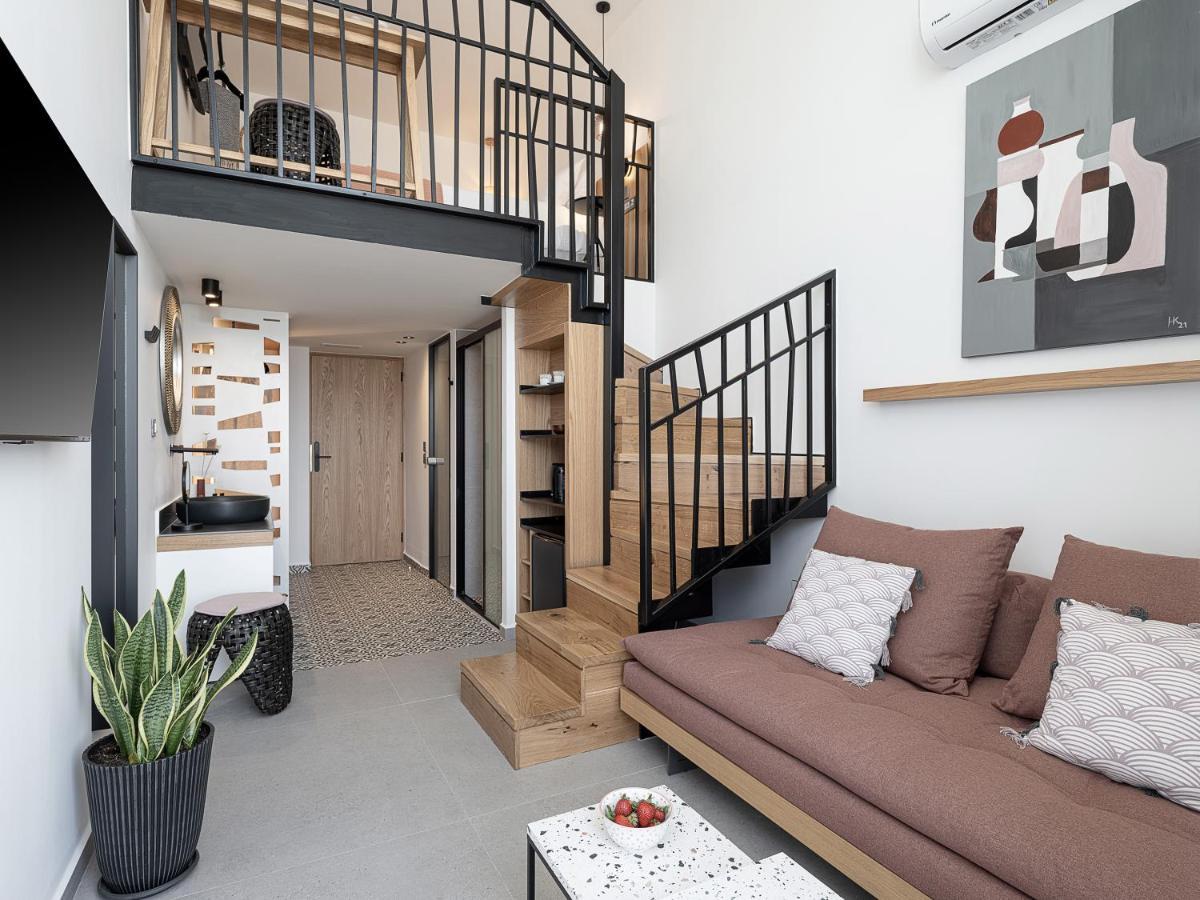 Calla Luxury Seafront Suites Rethymno  Ngoại thất bức ảnh