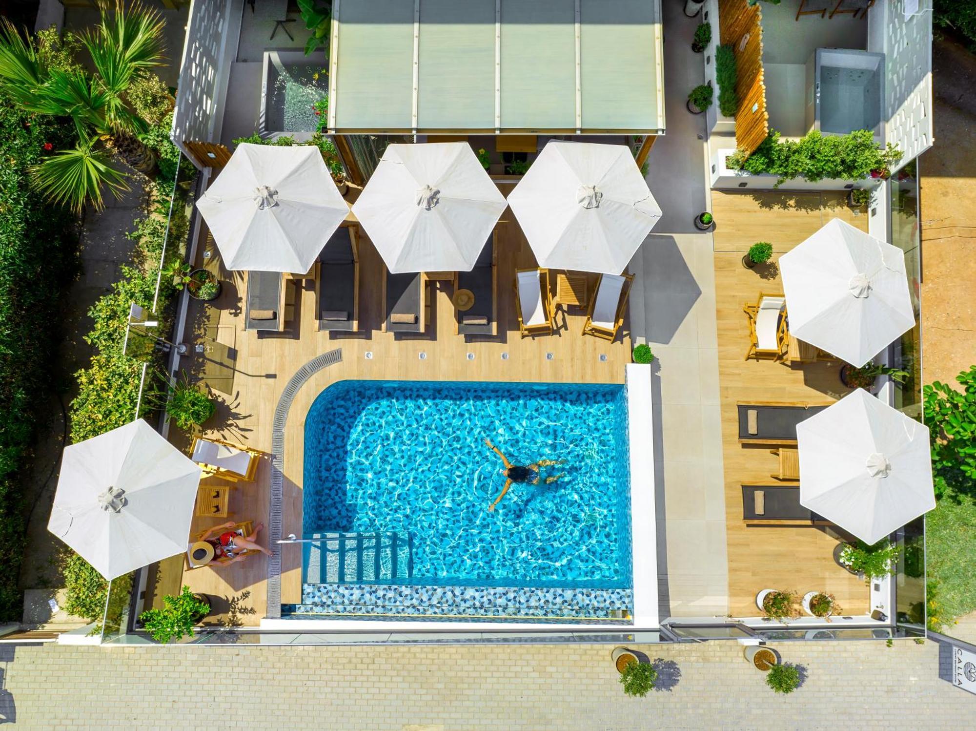 Calla Luxury Seafront Suites Rethymno  Ngoại thất bức ảnh